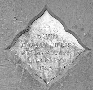 Epitaph of DT Willis